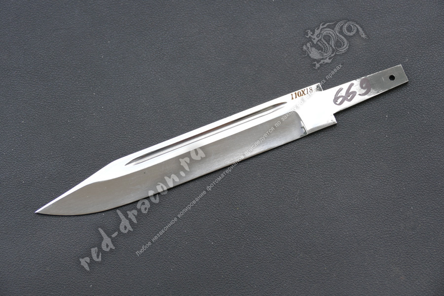 Клинок кованный для ножа 110х18 "DAS669"